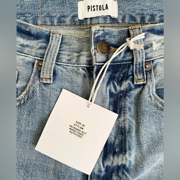 NEW Pistola ‘Stevie’ Wide Leg Flare Jeans  size 25 - Picture 9 of 11